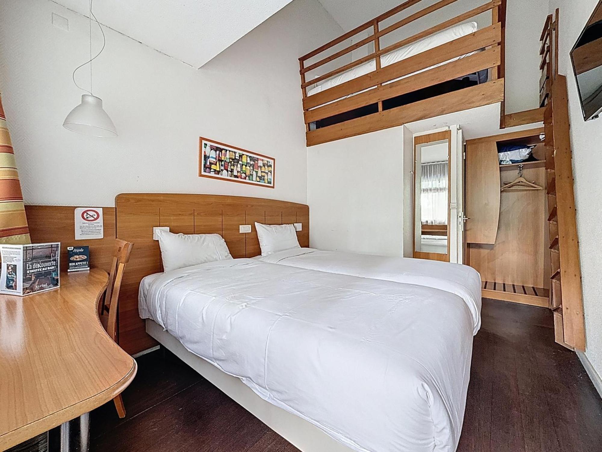 Quadruple Room 1 Double Bed 2 Single Beds Mezzanine